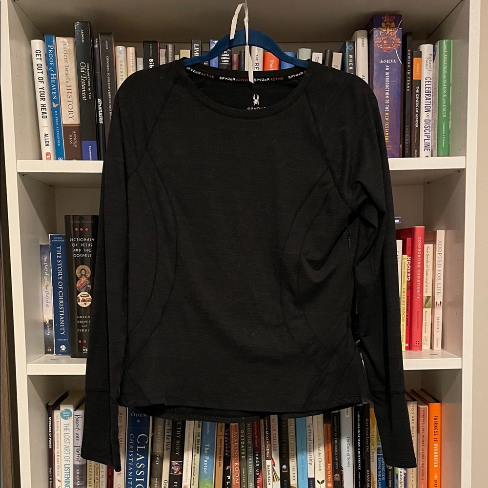 Spyder Women's Black Long Sleeve Tee
